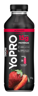 YoPRO Líquido Morango 15g - 500g